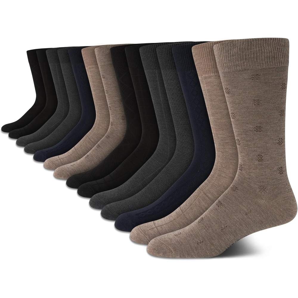 image:imageVan Heusen Mens Dress Socks 14 Pack Everyday Casual Work SocksAssorted Colors