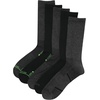 image:imageVan Heusen Mens 10 Pack Cushioned Athletic Performance Crew Running SocksGrey HeatherBlack