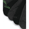 image:imageVan Heusen Mens 10 Pack Cushioned Athletic Performance Crew Running SocksGrey HeatherBlack