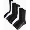 image:imageVan Heusen Mens 10 Pack Cushioned Athletic Performance Crew Running SocksGrey Multi