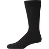 image:imageVan Heusen Mens 14 Pack Soft Stretch Moisture Wicking Dress Crew SocksAll Black