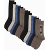 image:imageVan Heusen Mens 14 Pack Soft Stretch Moisture Wicking Dress Crew SocksMulti Argyle
