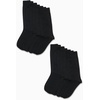 image:imageVan Heusen Mens 14 Pack Soft Stretch Moisture Wicking Dress Crew SocksPure Black