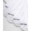 image:imageVan Heusen Mens 6 Pack No Show Low Cut Socks Cushioned Moisture WickingAll White