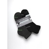 image:imageVan Heusen Mens 6 Pack Stretch Moisture Wicking Cushioned Quarter SocksGrey HeatherBlack