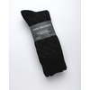 image:imageVan Heusen Mens 7 Pack Dress Casual Crew Socks Stretch MoistureWickingAll Black