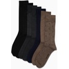image:imageVan Heusen Mens 7 Pack Dress Casual Crew Socks Stretch MoistureWickingAssorted Colors