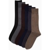 image:imageVan Heusen Mens 7 Pack Dress Casual Crew Socks Stretch MoistureWickingAssorted Texture