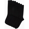 image:imageVan Heusen Mens 7 Pack Dress Casual Crew Socks Stretch MoistureWickingBlack