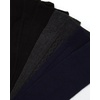image:imageVan Heusen Mens 7 Pack Dress Casual Crew Socks Stretch MoistureWickingBlack Iris