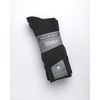 image:imageVan Heusen Mens 7 Pack Dress Casual Crew Socks Stretch MoistureWickingHthr GreyBlack