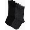 image:imageVan Heusen Mens 7 Pack Dress Casual Crew Socks Stretch MoistureWickingHthr GreyBlack