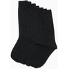 image:imageVan Heusen Mens 7 Pack Dress Casual Crew Socks Stretch MoistureWickingPure Black