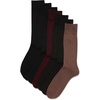 image:imageVan Heusen Mens 7 Pack Dress Casual Crew Socks Stretch MoistureWickingTaupe