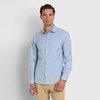 image:imageVan Heusen Mens AllWay Performance Stretch Long Sleeve Button Up Shirt Slim Fit Regular Length Quick DryBel Air Blue
