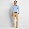 image:imageVan Heusen Mens AllWay Performance Stretch Long Sleeve Button Up Shirt Slim Fit Regular Length Quick DryBel Air Blue