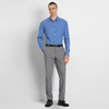 image:imageVan Heusen Mens AllWay Performance Stretch Long Sleeve Button Up Shirt Slim Fit Regular Length Quick DryRiverside Blue