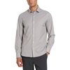 image:imageVan Heusen Mens AllWay Performance Stretch Long Sleeve Button Up Shirt Slim Fit Regular Length Quick DryTigers Eye