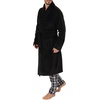 image:imageVan Heusen Mens Comfort Soft Fleece RobeBlack