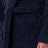 image:imageVan Heusen Mens Comfort Soft Fleece RobeNavyChevron