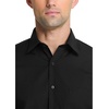 image:imageVan Heusen Mens Dress Shirt Fitted Poplin SolidBlack
