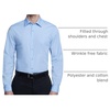 image:imageVan Heusen Mens Dress Shirt Fitted Poplin SolidCameo Blue