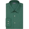 image:imageVan Heusen Mens Dress Shirt Fitted Poplin SolidDark Leaf