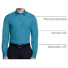 image:imageVan Heusen Mens Dress Shirt Fitted Poplin SolidDeep Sea