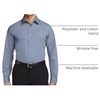 image:imageVan Heusen Mens Dress Shirt Fitted Poplin SolidGrey