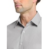 image:imageVan Heusen Mens Dress Shirt Fitted Poplin SolidGreystone