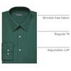 image:imageVan Heusen Mens Dress Shirt Regular Fit Poplin SolidDark Leaf