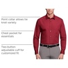 image:imageVan Heusen Mens Dress Shirt Regular Fit Poplin SolidMagenta