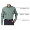 image:imageVan Heusen Mens Dress Shirt Regular Fit Poplin SolidOcean Mist