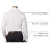 image:imageVan Heusen Mens Dress Shirt Regular Fit Poplin SolidWhite Wash