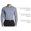 image:imageVan Heusen Mens Dress Shirt Regular Fit Ultra Wrinkle Free Flex Collar Stretch CheckStar Ocean