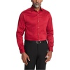 image:imageVan Heusen Mens Dress Shirt Slim Fit Ultra Wrinkle Free Flex Collar StretchDark Garnet