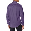 image:imageVan Heusen Mens Dress Shirt Slim Fit Ultra Wrinkle Free Flex Collar StretchEggplant