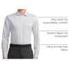 image:imageVan Heusen Mens Dress Shirt Slim Fit Ultra Wrinkle Free Flex Collar StretchWater
