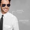 image:imageVan Heusen Mens Dress Shirts Short Sleeve Aviator Shirt Solid Spread CollarLight Blue