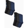 image:imageVan Heusen Mens Dress Socks 14 Pack Everyday Casual Work SocksDenimGreyBlack