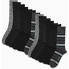 image:imageVan Heusen Mens Dress Socks 14 Pack Everyday Casual Work SocksGrey Stripe