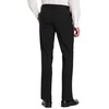 image:imageVan Heusen Mens Essential Slim Fit Flat Front Dress Pant Stretch Fabric amp Waistband Machine WashableBlack