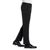 image:imageVan Heusen Mens Essential Slim Fit Flat Front Dress Pant Stretch Fabric amp Waistband Machine WashableBlack