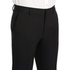image:imageVan Heusen Mens Essential Slim Fit Flat Front Dress Pant Stretch Fabric amp Waistband Machine WashableBlack