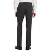image:imageVan Heusen Mens Essential Slim Fit Flat Front Dress Pant Stretch Fabric amp Waistband Machine WashableBlack Dobby