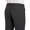image:imageVan Heusen Mens Essential Slim Fit Flat Front Dress Pant Stretch Fabric amp Waistband Machine WashableBlack Dobby