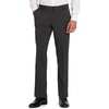 image:imageVan Heusen Mens Essential Slim Fit Flat Front Dress Pant Stretch Fabric amp Waistband Machine WashableBlack Dobby