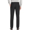image:imageVan Heusen Mens Essential Slim Fit Flat Front Dress Pant Stretch Fabric amp Waistband Machine WashableBlack Noir