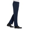 image:imageVan Heusen Mens Essential Slim Fit Flat Front Dress Pant Stretch Fabric amp Waistband Machine WashableNavy Iris