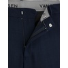 image:imageVan Heusen Mens Essential Slim Fit Flat Front Dress Pant Stretch Fabric amp Waistband Machine WashableNavy Iris